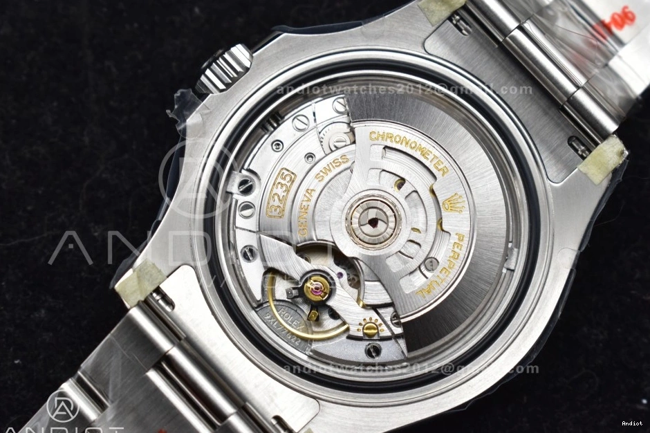 VR3235 on Edition Yacht-Master Bracelet 904L 126622 Clean SS Blue Best 1:1 Dial Steel 0307